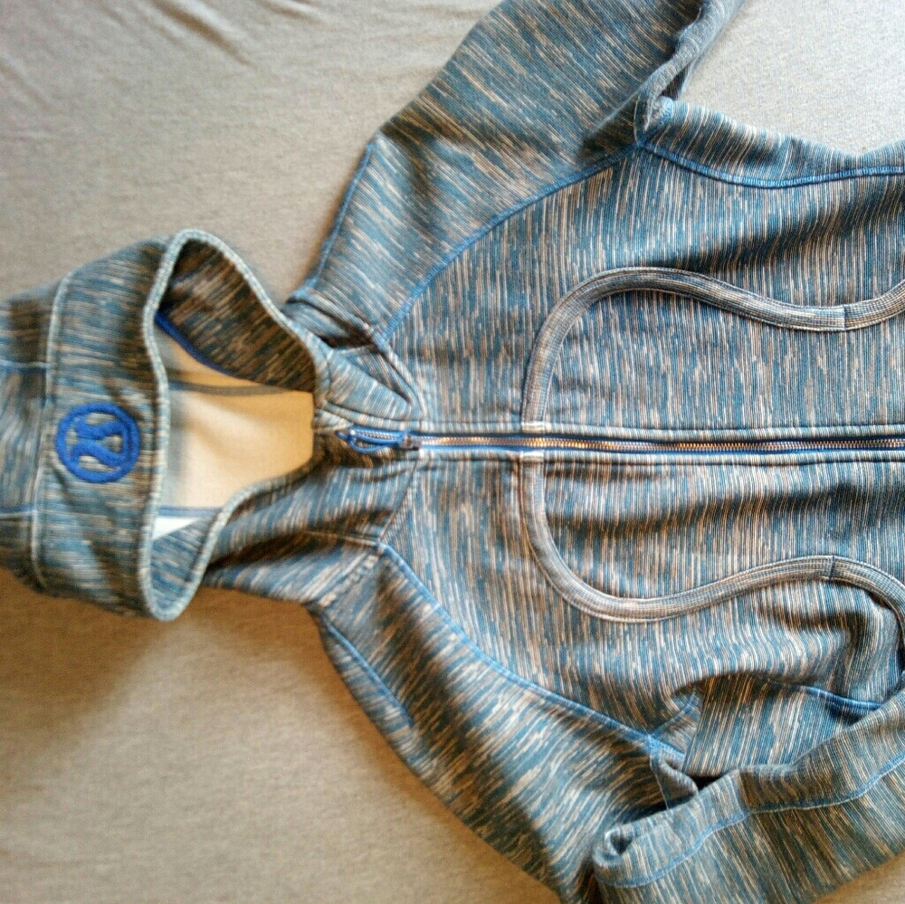 Lululemon blue scuba hoodie